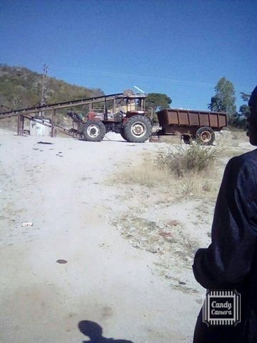 Tractor with trailer for hire