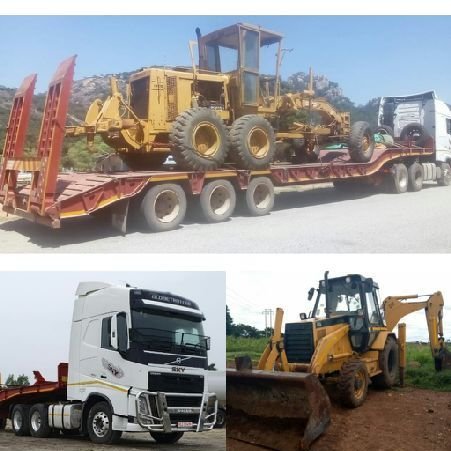 Excavator, TLB, Grader, 18 cubic tipper for hire